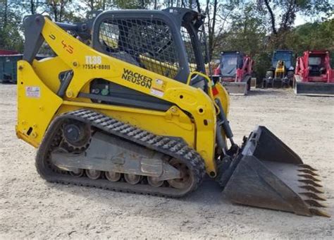 2015 wacker neuson st45 skid steer track loader|wacker neuson st45 service manual.